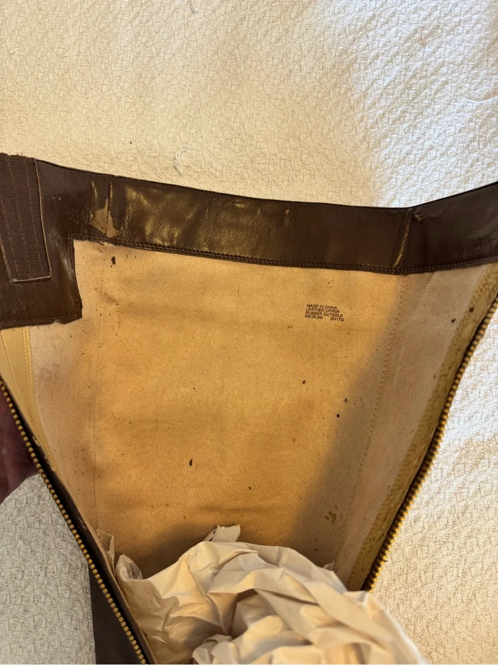 Michael Kors Chocolate Brown Leather Knee-High Riding Boots